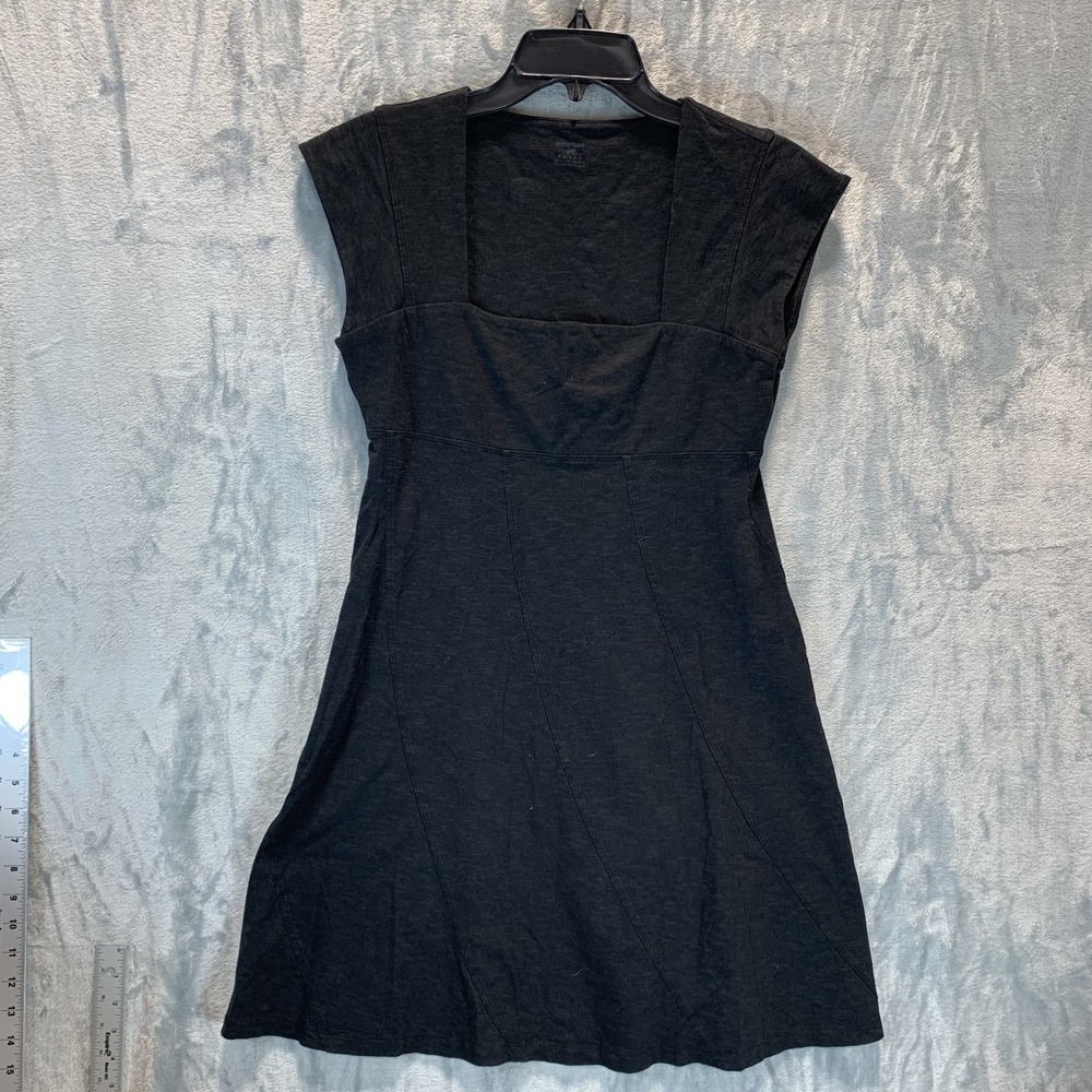 Toad & Co. Horny Toad Women's Dress S Black Athletic Organic Cotton Blend Hiking